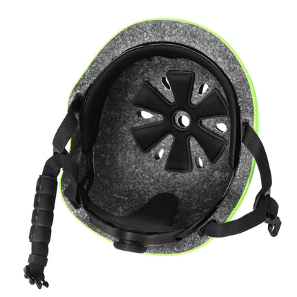 Helm für Skating, Grün, XS (48-52cm), In-Mold-Technologie