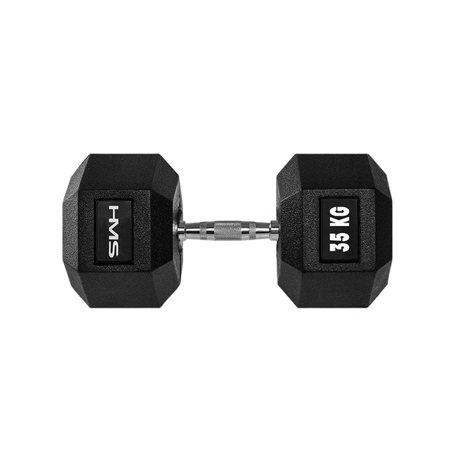 Haltère hexagonale 35 kg - Équipement de musculation durable