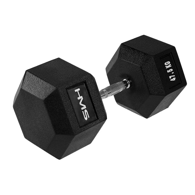 Haltère hexagonale 47,5 kg - Équipement de musculation durable