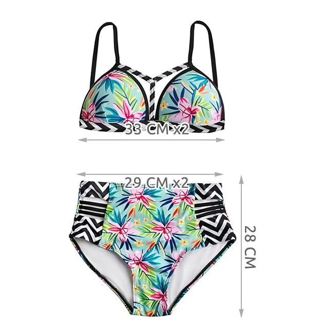 Badeanzug mit hoher Taille – S. 