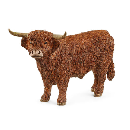 Hochlandrind-Figur – Realistisches Design, Strapazierfähiges Material