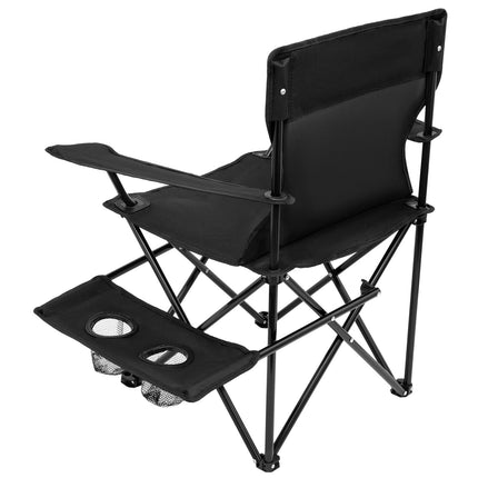 Chaise de randonnée pliable et légère, noire