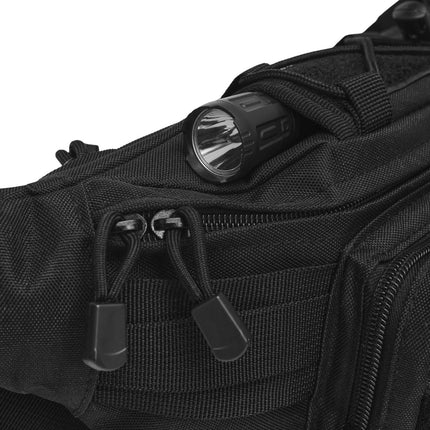 Hüfttasche, Schwarz – Kompakt, vielseitig, Unisex