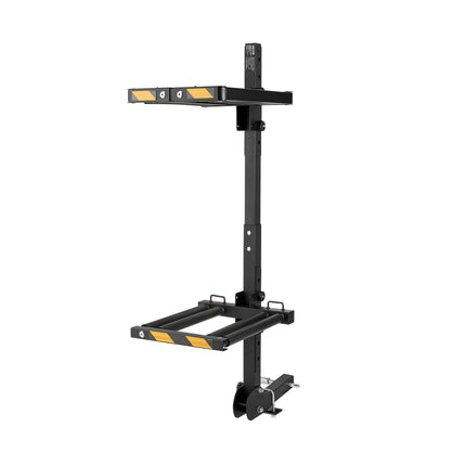 Hitch-Mounted Ski and Snowboard Rack, 2-Inch, Lockable, Holds 6 Skis