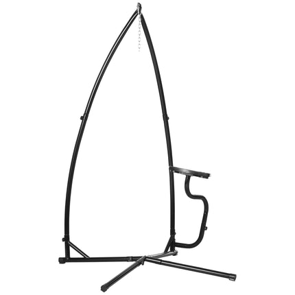 Hängesesselgestell, Metall, X-Form, 120 kg Tragkraft