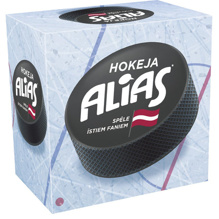 Jeu de société de hockey Alias en version lettone