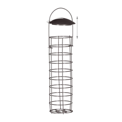 Halter für Fettkugeln in grau