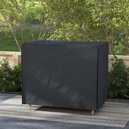 Hollywood Swing Cover Housse de protection imperméable pour balançoire de jardin avec protection UV Oxford Noir 220 x 125 x 172 cm