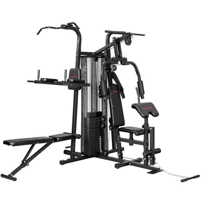 Station de musculation à domicile - Banc de musculation réglable, plus de 10 exercices