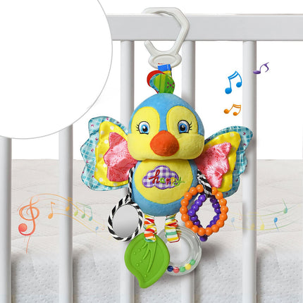 Hoogar Bébé en peluche, oiseau bleu