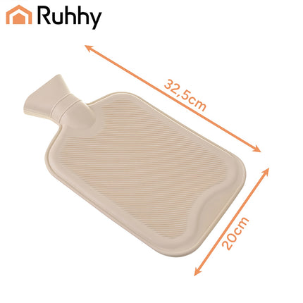 Bouillotte 1,8 L avec housse en peluche douce