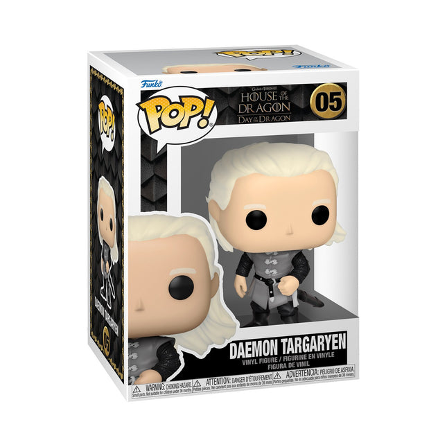 Figurine Funko Pop en vinyle Daemon Targaryen de la Maison du Dragon, 10 cm