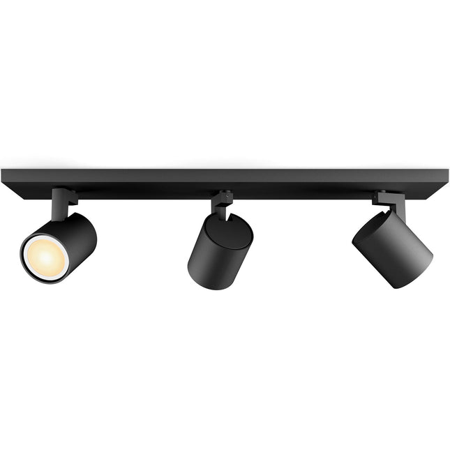Hue Runner White Ambiance 3 spot 1200 lm Black
