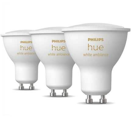 Hue White Ambiance GU10 3-pack
