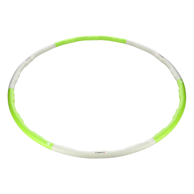 Hula-Hoop-Reifen 100cm, Grün-Grauer Fitnessring