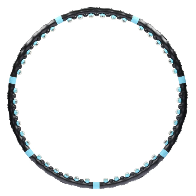 Hula-Hoop-Reifen 98cm, Fitnessring Schwarz-Blau