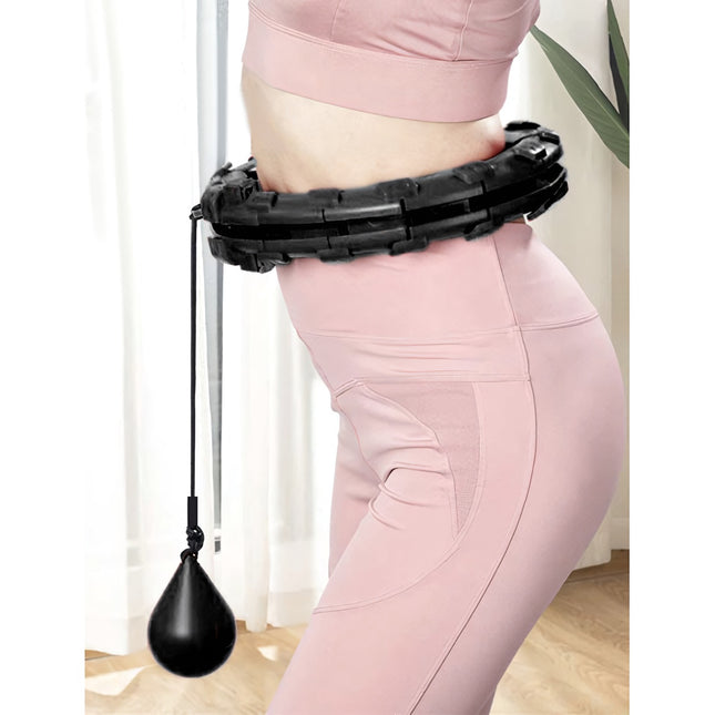 Hula hoop avec masseur + poids Trizand 25208