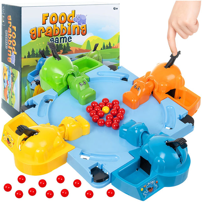 Jeu d'arcade Hungry Hippos pour enfants, divertissement familial, 2 à 4 joueurs