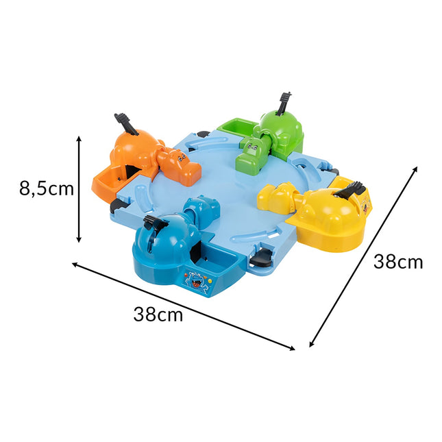 Jeu d'arcade Hungry Hippos pour enfants, divertissement familial, 2 à 4 joueurs