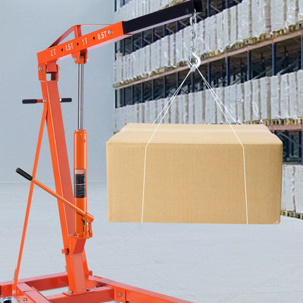 Hydraulic Long Ram Jack, 4 Ton Engine Hoist Cylinder