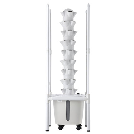 Hydroponic Tower Garden, 9-Tier 45-Pod, LED App Control