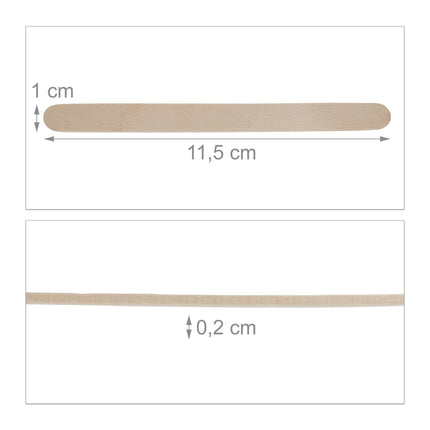 Bâtonnets de glace 500 pièces