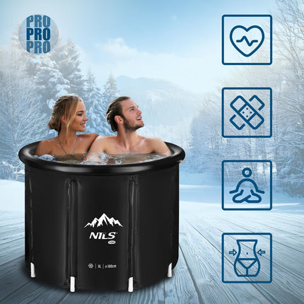 Bac à glace, 100 cm, équipement de camping portable