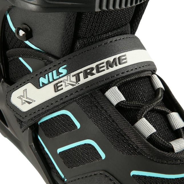 Inlineskates, Schwarz-Minze, Größe M (35-38)