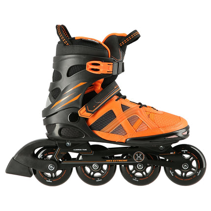 Inlineskates, Schwarz-Orange, Größe 43