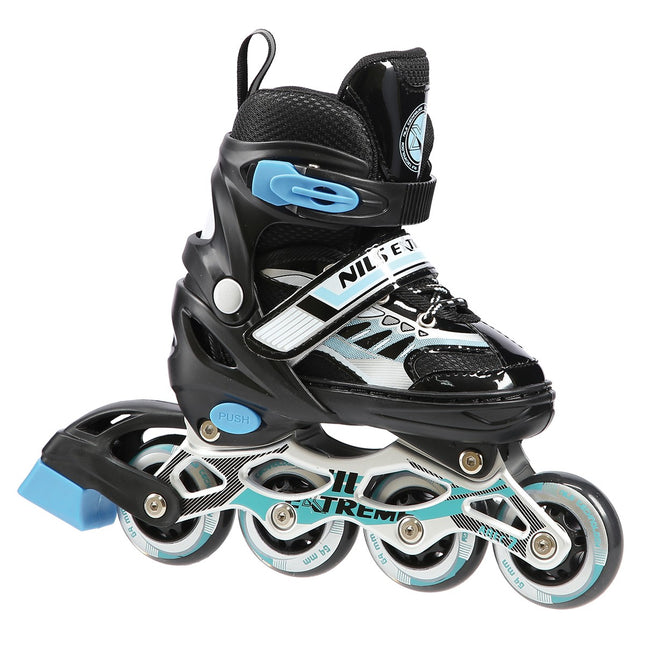 Inlineskates, Schwarz, Größe L, Verstellbar