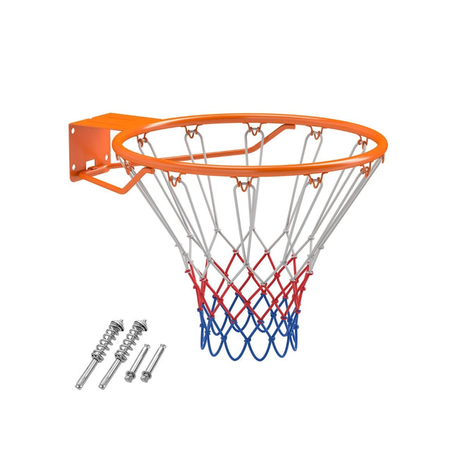 Indoor-Basketballkorb – 45cm Ring, Wandmontage, Orange