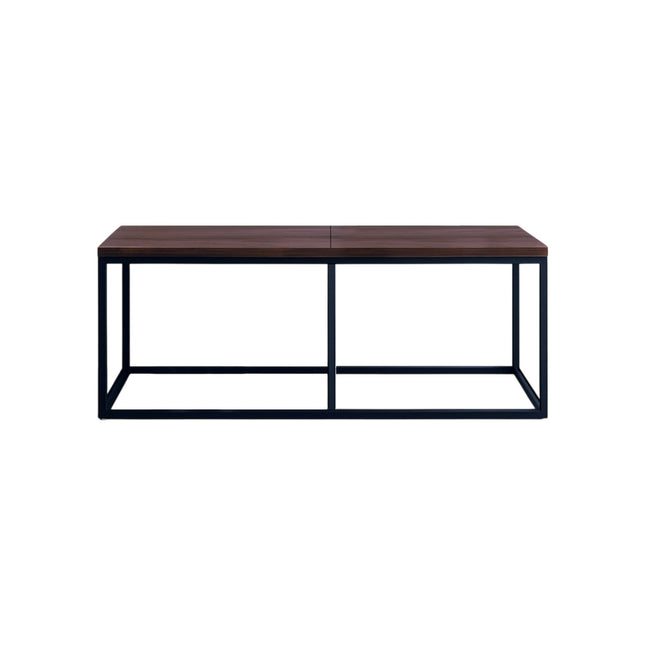 Banc de salle à manger de style industriel, 120 cm, 2 places