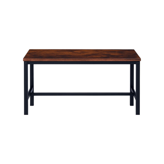 Esszimmerbänke im Industrial-Design 2er-Set – Holz und Eisen