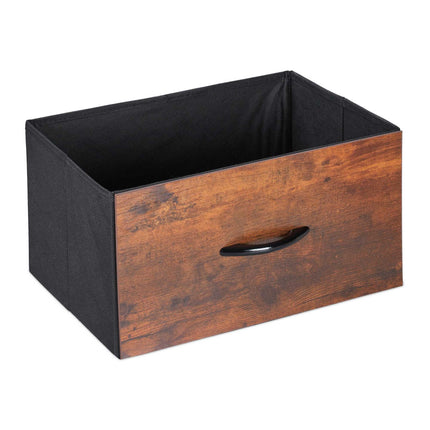 Table de chevet industrielle avec tiroir