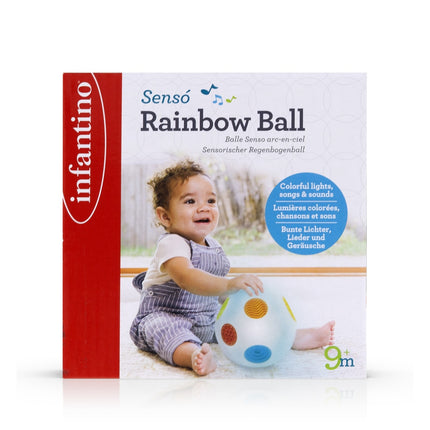 Infantino Ball Senso Regenbogen