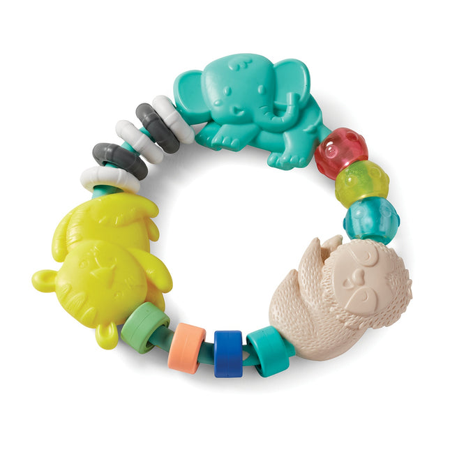 Hochet et anneau de dentition Busy Beads d'Infantino