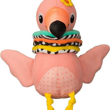 Infantino Hug & Tug Musical Flamant Rose