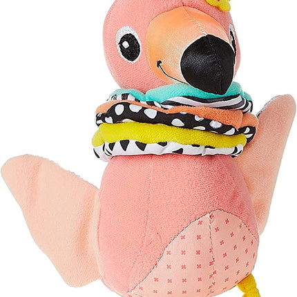 Infantino Hug & Tug Musical Flamant Rose