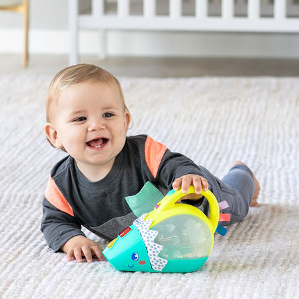 Infantino Push & Pop Mini-Staubsauger mit Licht und Musik
