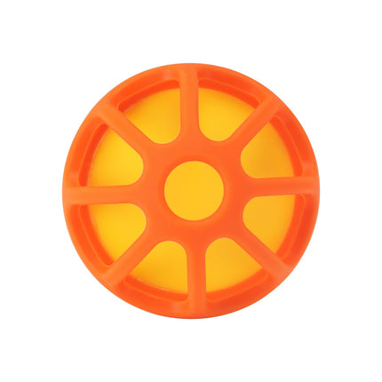 Infantino Beruhigender Silikon-Beißring, Orange