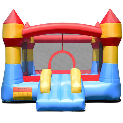 Château gonflable avec toboggan, 370 x 280 x 230 cm