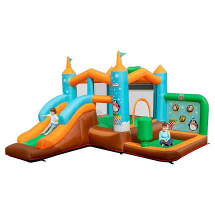 Château gonflable gonflable pingouin (sans souffleur)