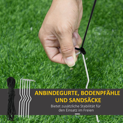 Aufblasbarer Weihnachtsmann mit LED-Beleuchtung, 240cm, Outdoor