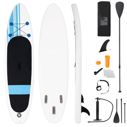 Planche de paddle gonflable de 3,20 m avec pagaie réglable