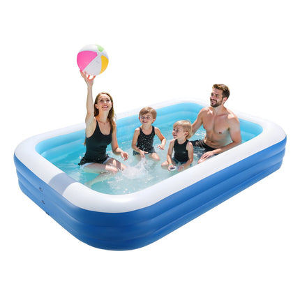 Inflatable Swimming Pool 118 x 67 x 20 in, Repair Patches
