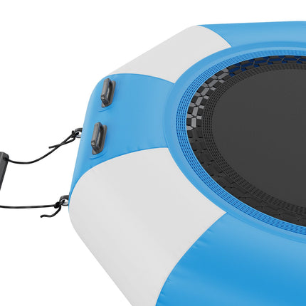 Inflatable Water Trampoline 6.5ft With Ladder, Pump
