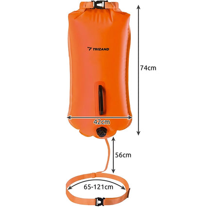 Bouée gonflable 2en1 Trizand 23924
