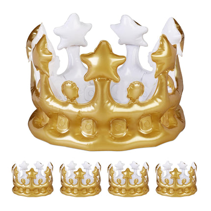 Couronne gonflable, lot de 5