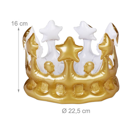 Couronne gonflable, lot de 5