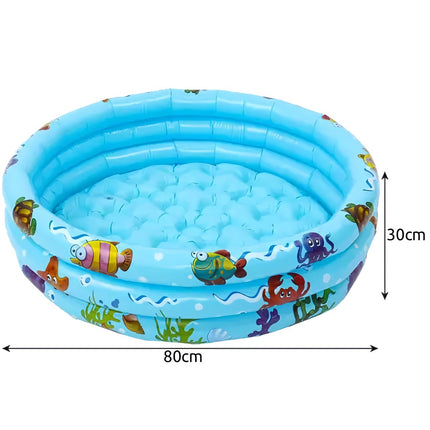 Inflatable pool for children - paddling pool Kruzzel 20932